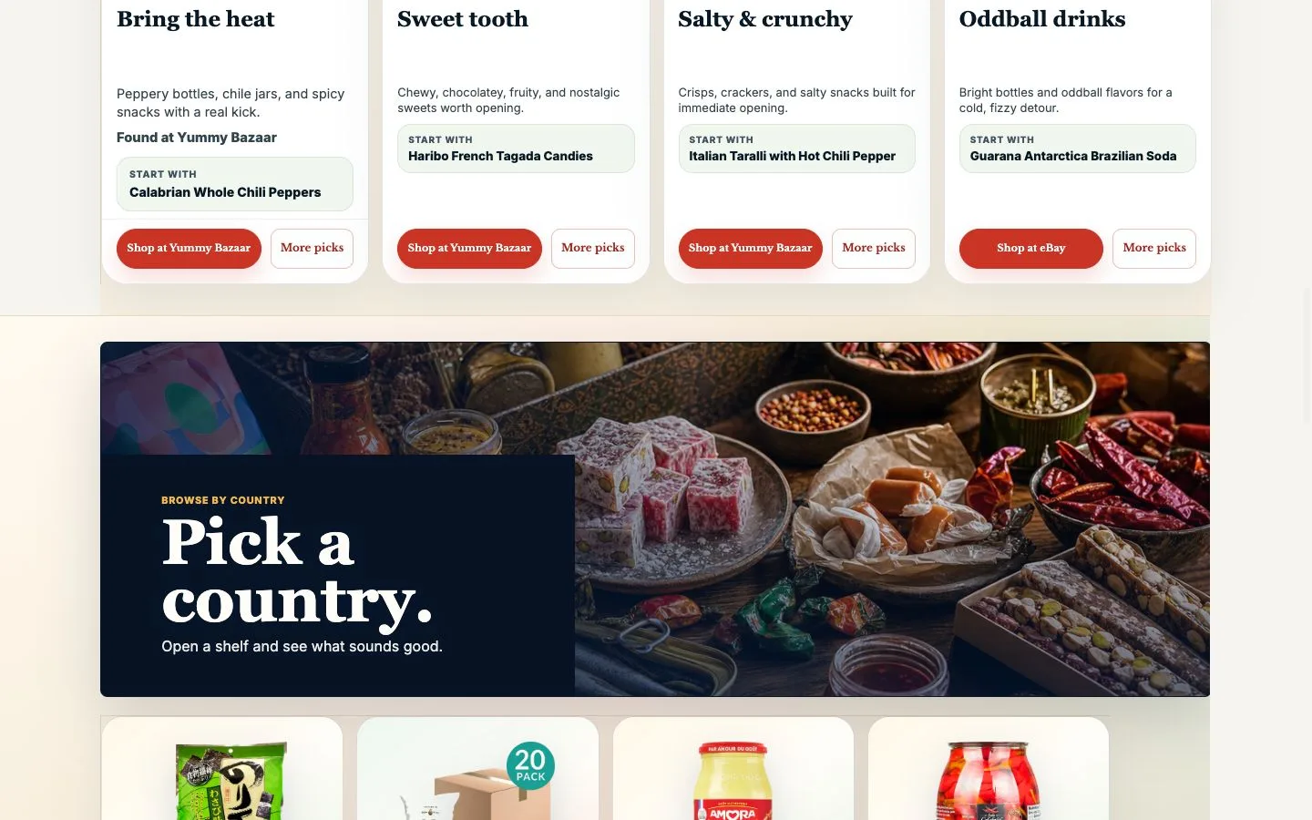 EfoodBid website — view 2