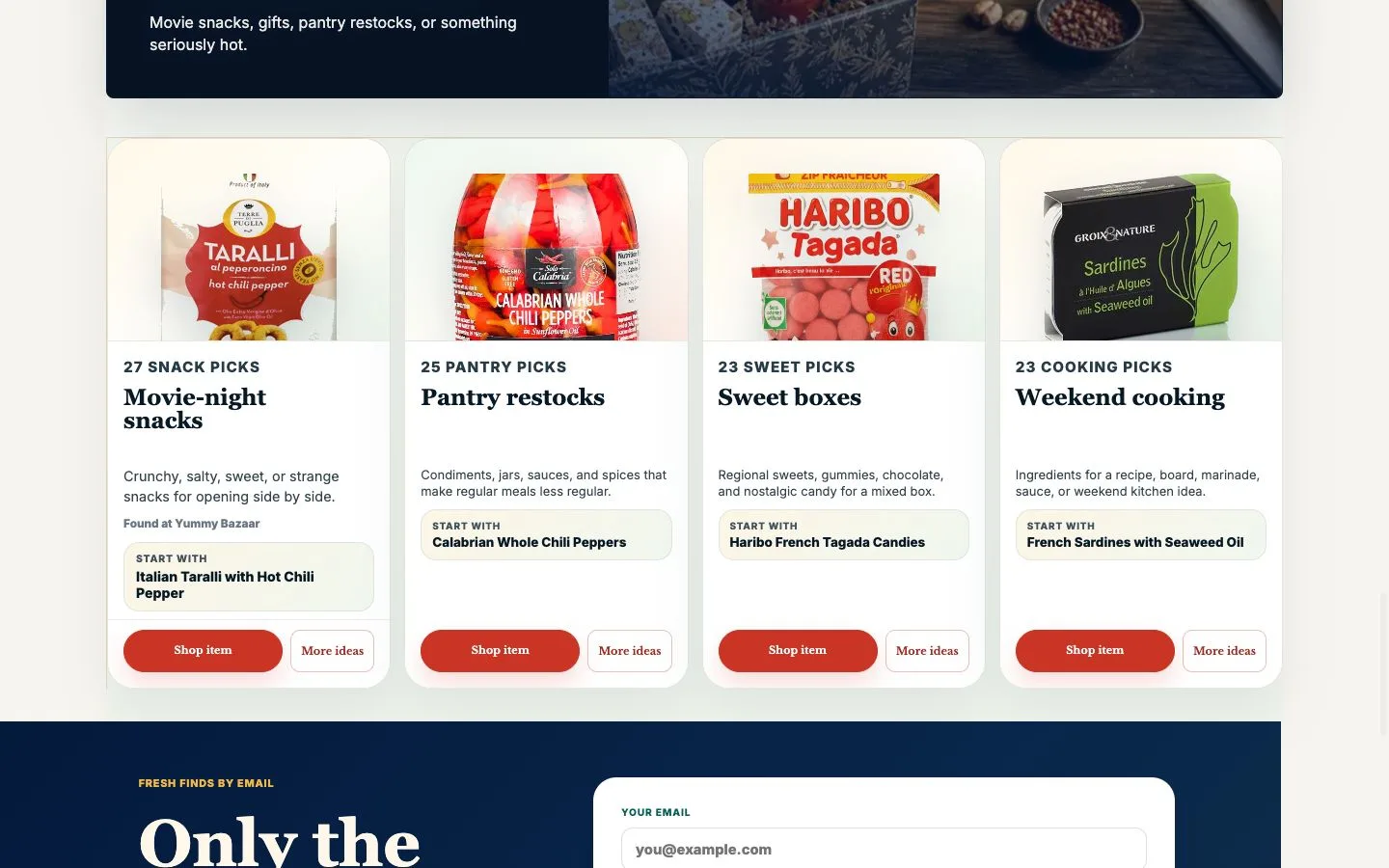 EfoodBid website — view 3